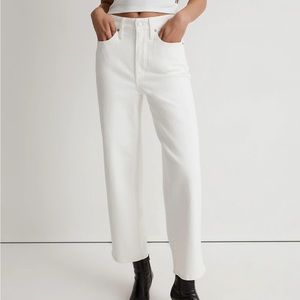 Madewell Perfect Vintage Wide Leg Crop Jean